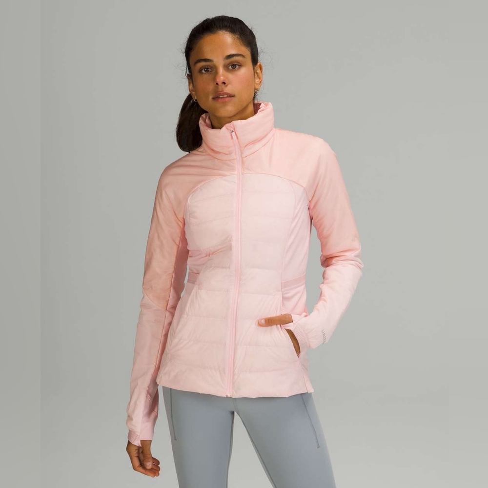 Lululemon Down For It All Pink Down Puffer Jacket 12